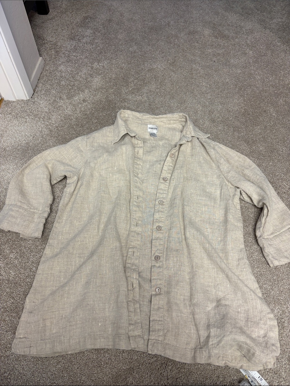 Chico’s linen button up